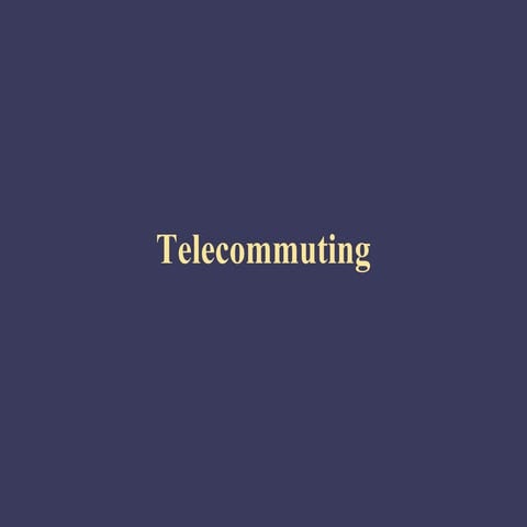 Work and life_balance_telecommuting