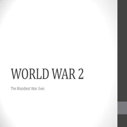 World war 2