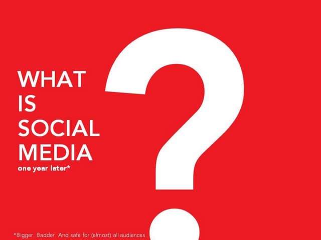 What is Social Media ?