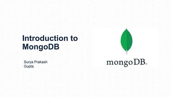 Introduction to MongoDB.pptx