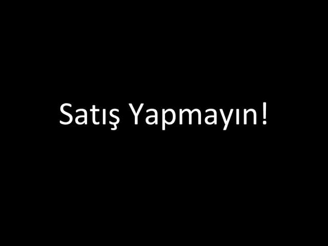 Yaratıcı Satış Teknikleri