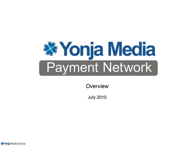 Yonja Payment Network