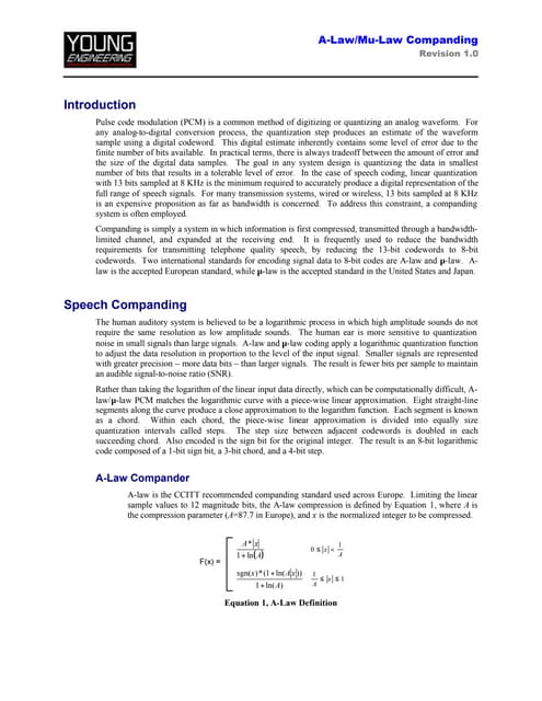 A_law_and_Microlaw_companding