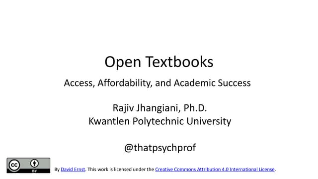 Open Textbook Network faculty workshop at Youngstown State University
