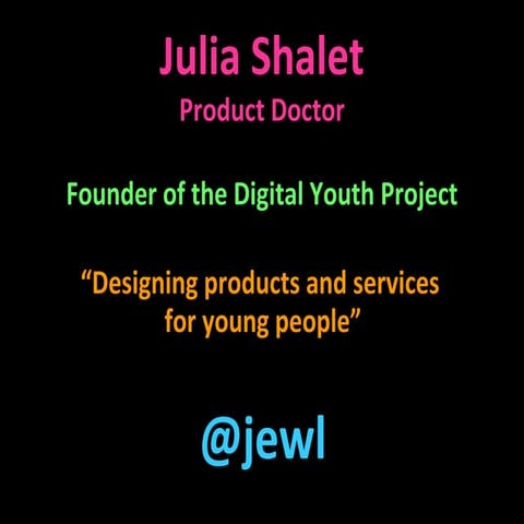 Youth marketing 2011 julia's final