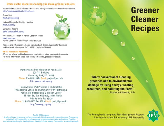 Greener Cleaner Recipes - A Guide for Making your own Soap 