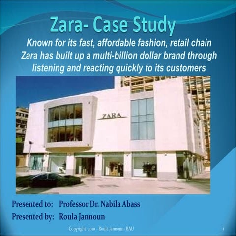 Zara presentation 1