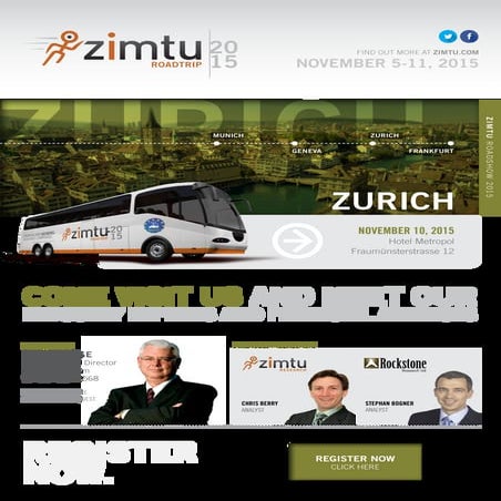 Zimtu Roadtrip 2015  |  Invitation  |  Zurich  |  