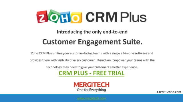 Zoho CRM Plus Introduction