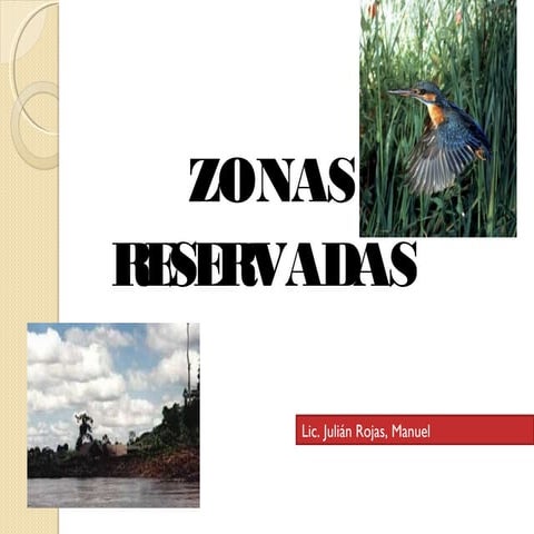 Zonas reservadas