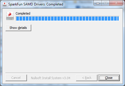 Successful Install