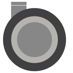 Mac Pro (2019) wheel component