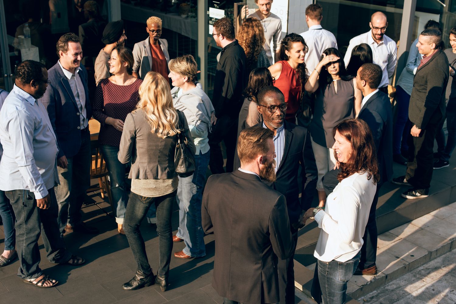 people networking