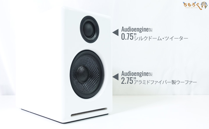 Audioengine A2+ Wireless:レビュー(ドライバー)