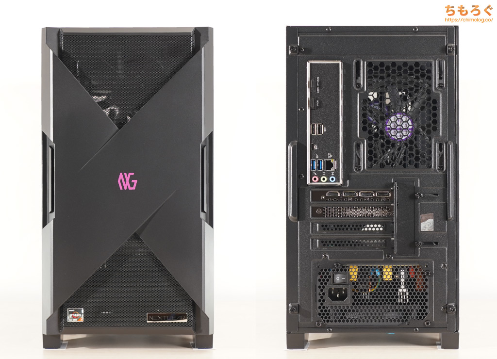 マウス NEXTGEAR(7800X3D)をレビュー(外観デザイン)