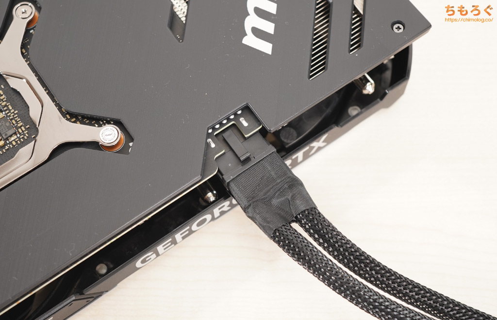 マウス NEXTGEAR(7800X3D)をレビュー(グラフィックボード)