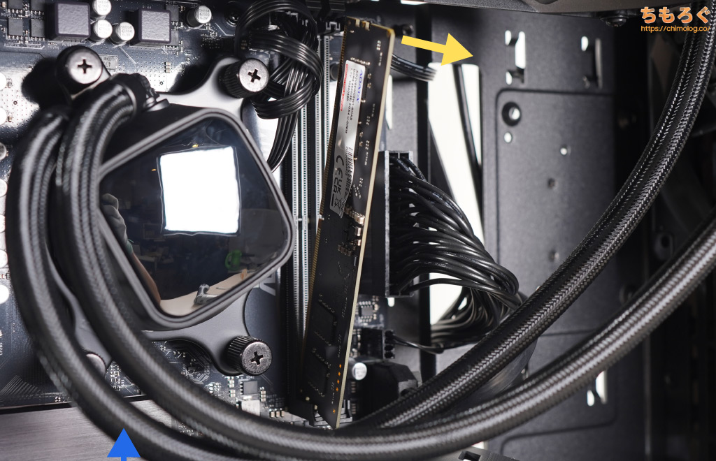 マウス NEXTGEAR(7800X3D)をレビュー(メモリの交換)