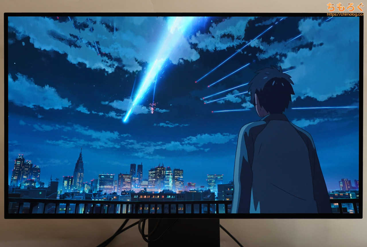 LG UltraGear 32GS95UE-Bをレビュー(表示イメージ)