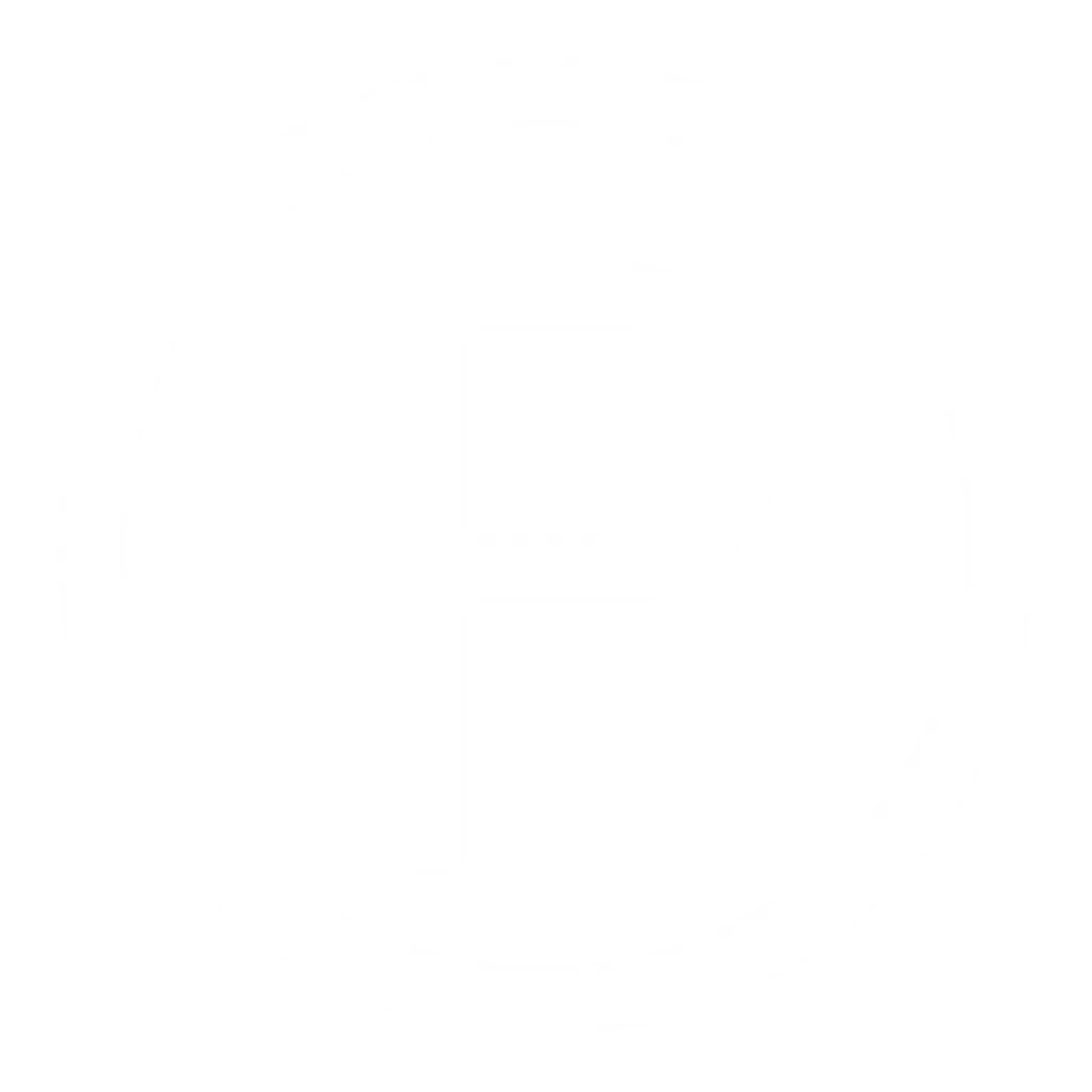 Parking icon in white color