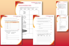 Example pages from the student worksheets and teacher notes that make up this resource