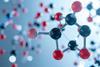 A 3D-rendered molecular model