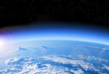 A view of Earth from space