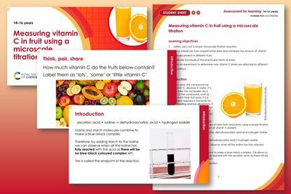 Measuring vitamin C index image