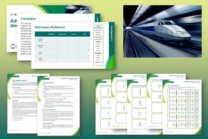 Example pages from the teacher notes, including the printable snap cards and reactivity series strips, and formative assessment grid that make up this resource
