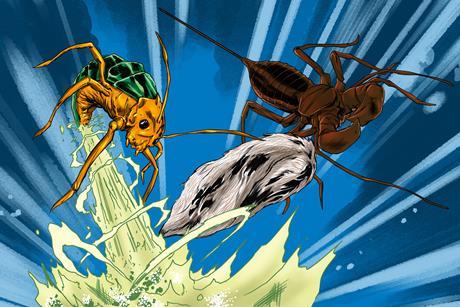 Venomous arthropods as comic book heroes