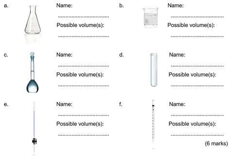 Basic practical competencies question sheet image 1