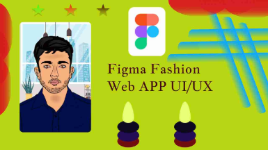 Figma Fashion Web App UI/UX - Design a Complete Web APP UI/UX