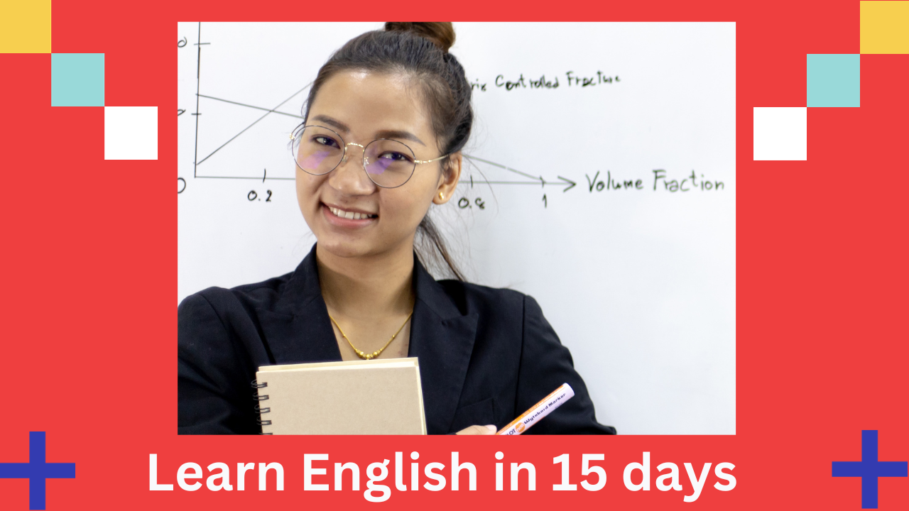 Learn to speak English fluently in 15 days