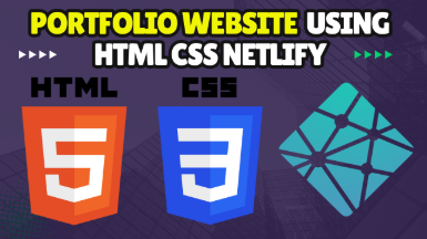 Complete Portfolio Website Using HTML , CSS , NETLIFY Complete Portfolio Website Using HTML , CSS , NETLIFY
