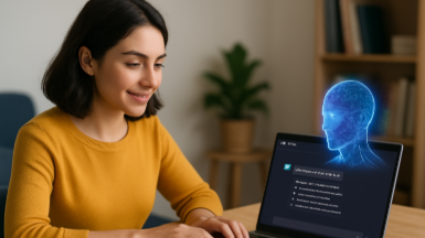 Self-directed English Language Learning through AI.