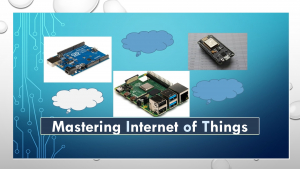 Mastering Internet of things: IoT Training Course