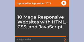 10 Mega Responsive Websites with HTML, CSS, and JavaScript