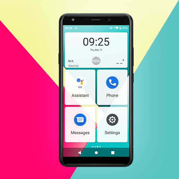 mode sederhana di ponsel