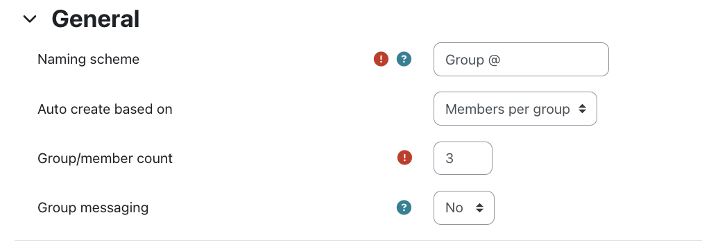 Moodle-Groups-AutoCreate