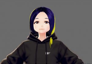 Vroidの黒木みつか