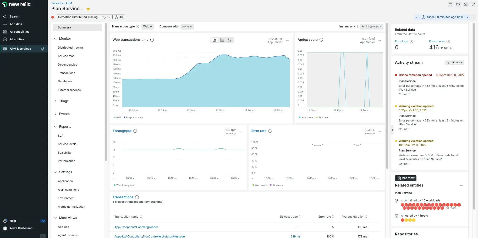 PHP - APM Summary PHP - APM Summary