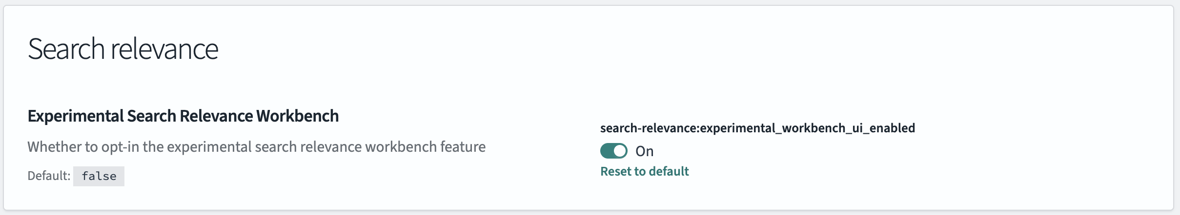 Activate frontend plugin in OpenSearch Dashboards settings