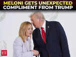 Image for Trump praises Italian PM Meloni as ‘ young beautiful woman’