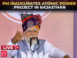 Image for Live: PM lays foundation stone of Atomic Power Project in Rajasthan