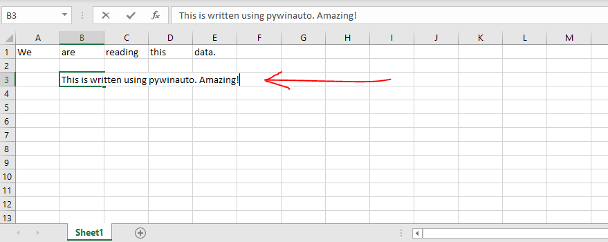 excel | Automate Windows Applications Python 