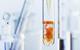 Chemical reaction-Pipette, producing carbon dioxide