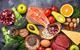 Organic fruit and vegetables and superfoods
