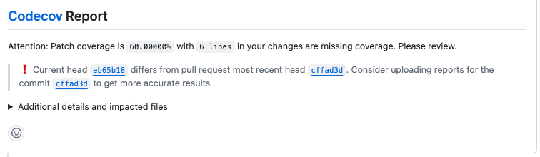 comment.png PR comment with Patch Coverage info only