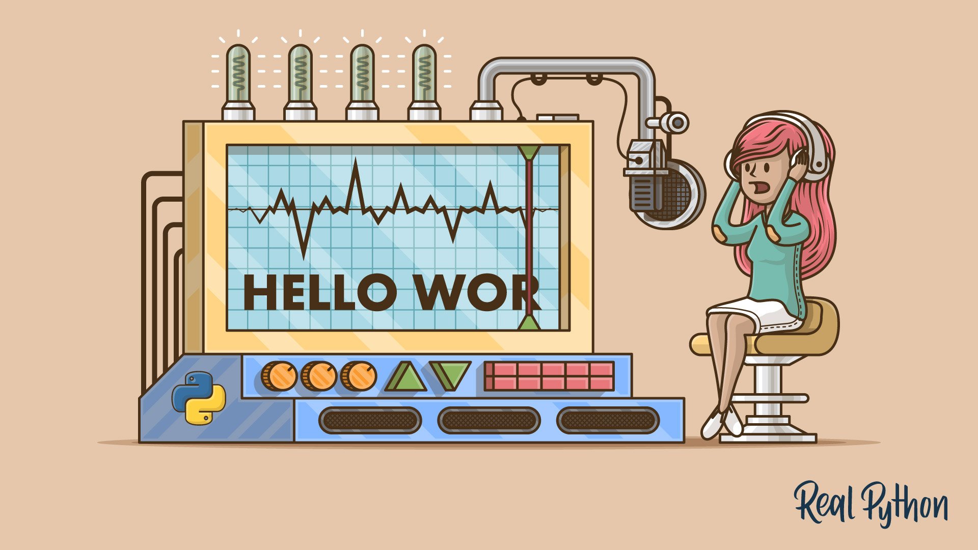 Title image for Speech Recognition With Python (Python Speech Recognition)