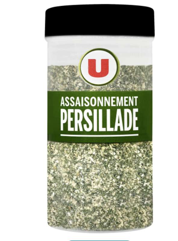 Assaisonnement persillade, U (100 g)