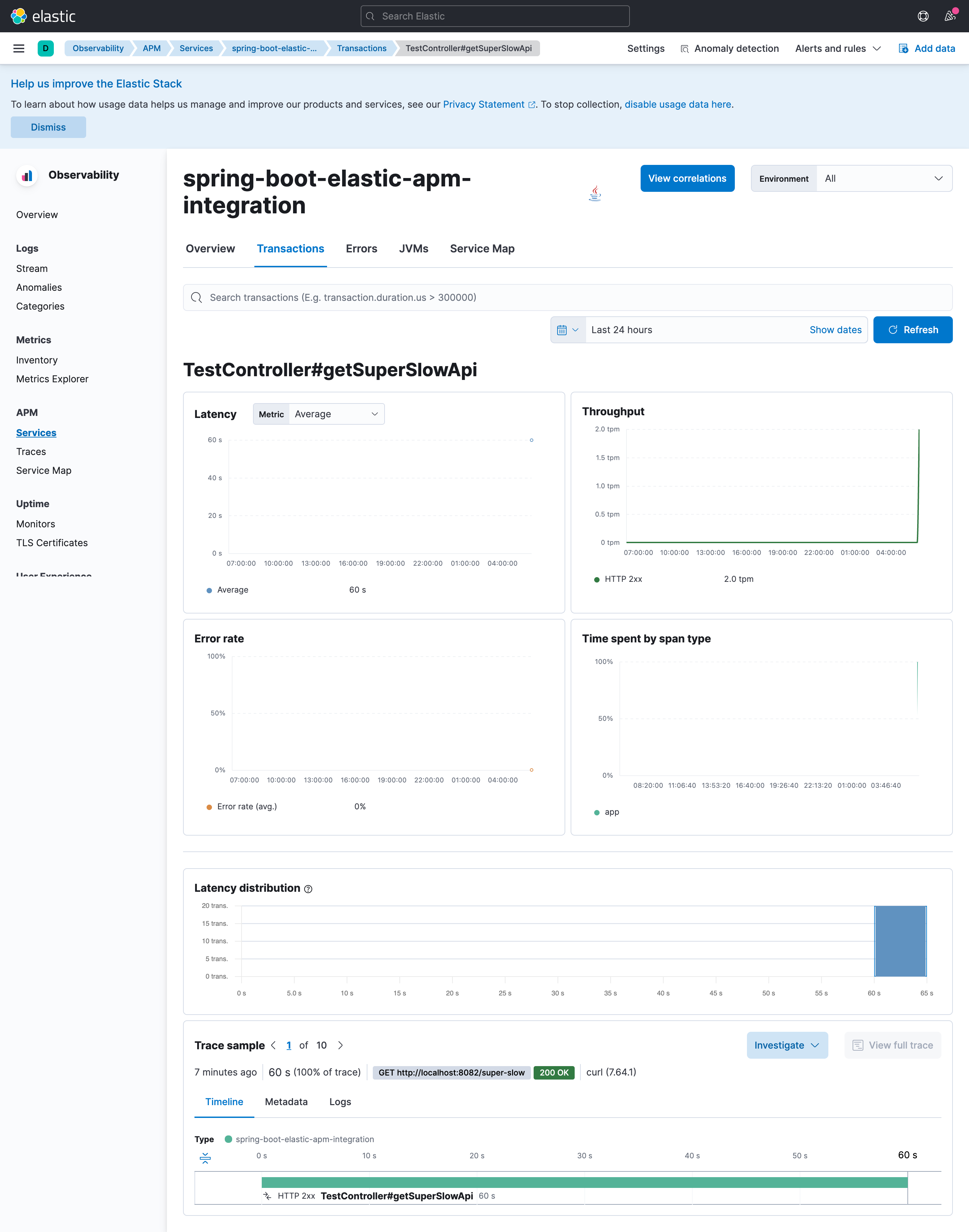 Super Slow API Details Super Slow API Details